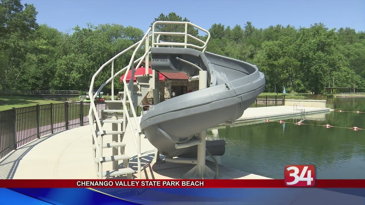 Chenango Valley State Park celebrates new and improved swimming area
