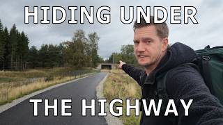 Underpass Stealth Camping In Heavy Rain