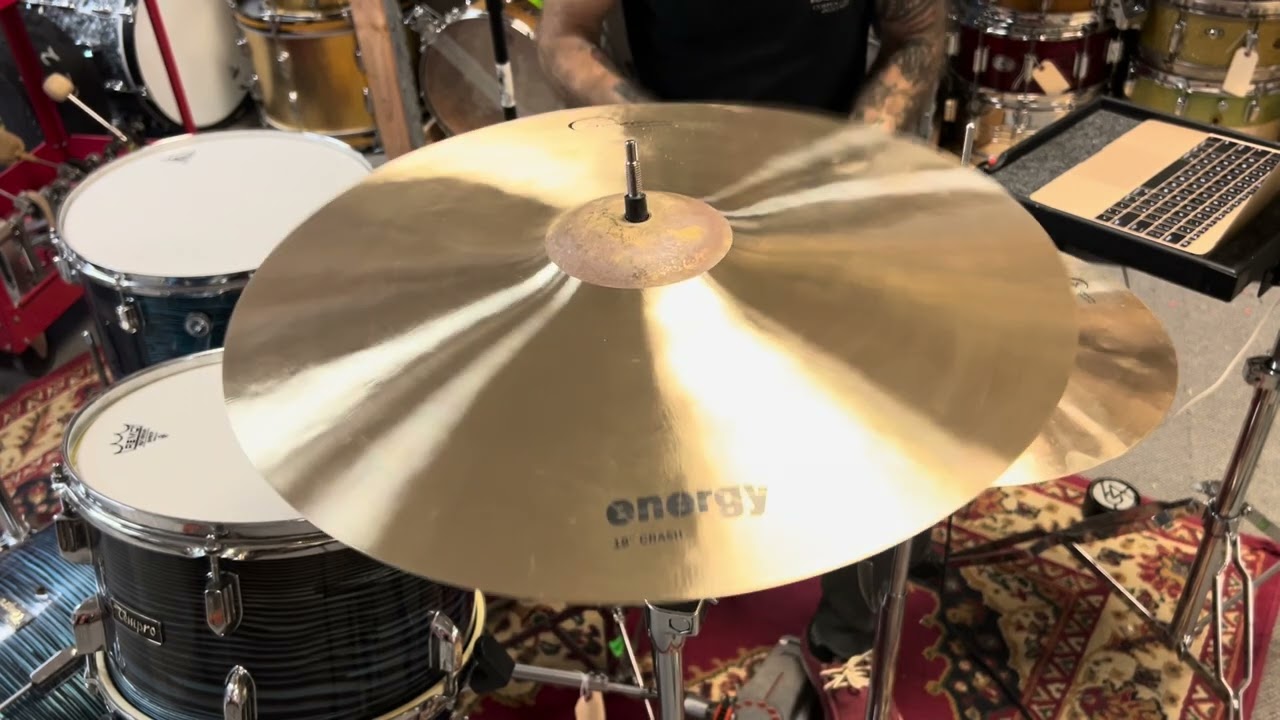 Watch Dream Cymbals Energy Series 18" Crash Cymbal 1687g on YouTube Watch Dream Cymbals Energy Series 18" Crash Cymbal 1687g on YouTube