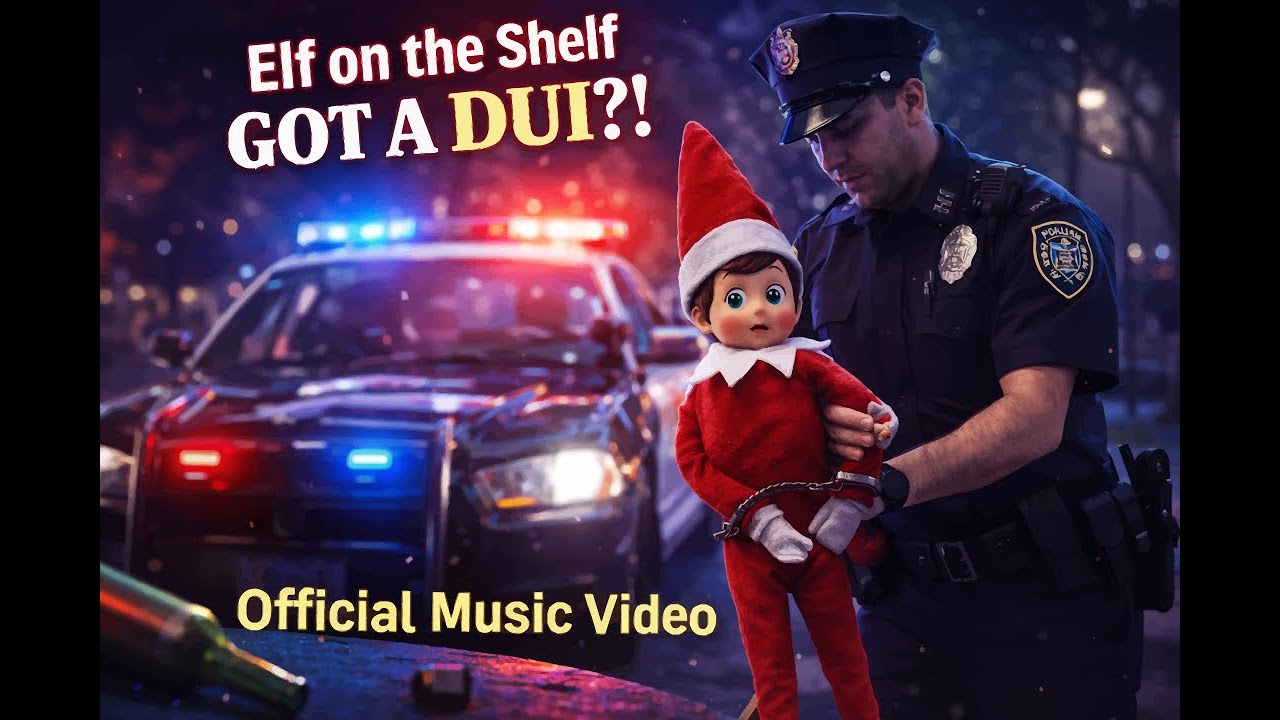 Elf on a Shelf Got a DUI?! 🚨 (Official Music Video)