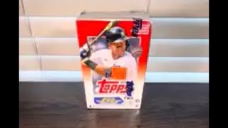 Unboxing (1) 2023 Topps Series 2 Baseball Retail Blaster Box Luis Rengifo Gold /2023 Pulled MLB $25