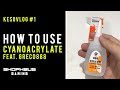 Kesovlog #1: How to properly use a super glue? | Greco 888 Cyanoacrylate Adhesive | Shophaus Gaming