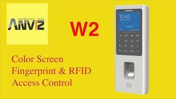 anviz w2 #biometric_access_control | ip access control | office door access system | office security