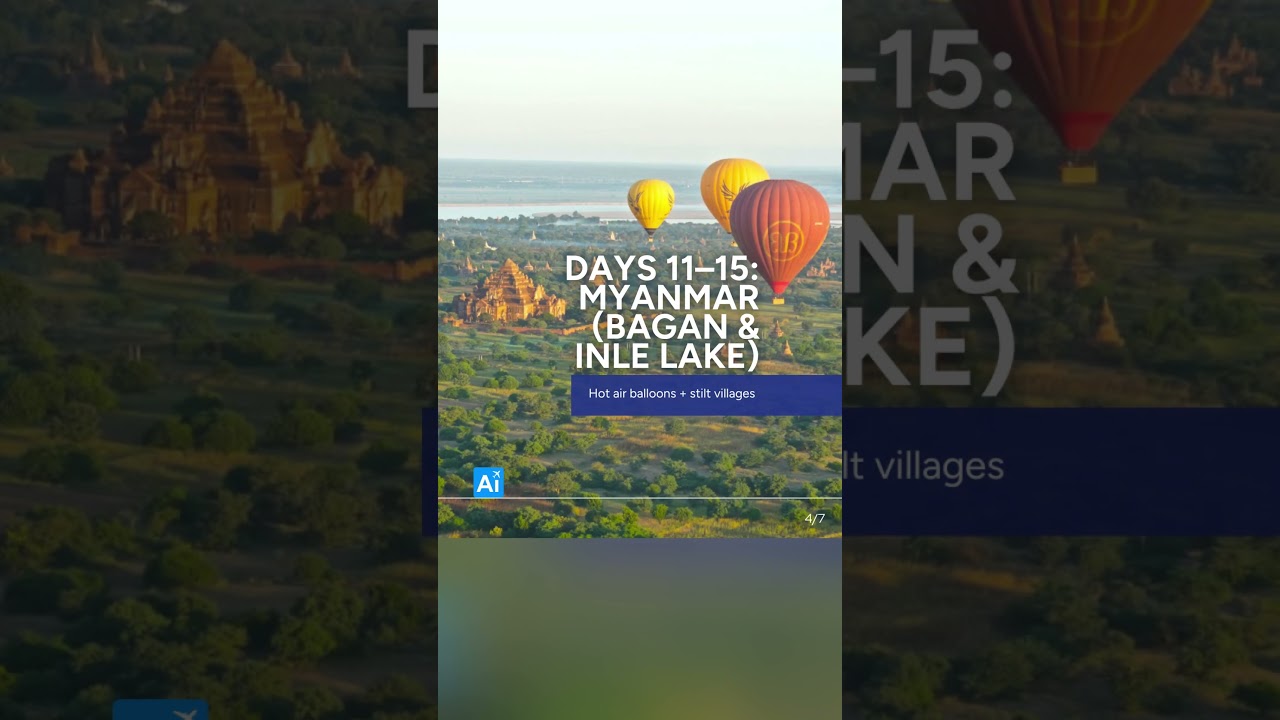 Laos–Cambodia–Myanmar backpacking itinerary