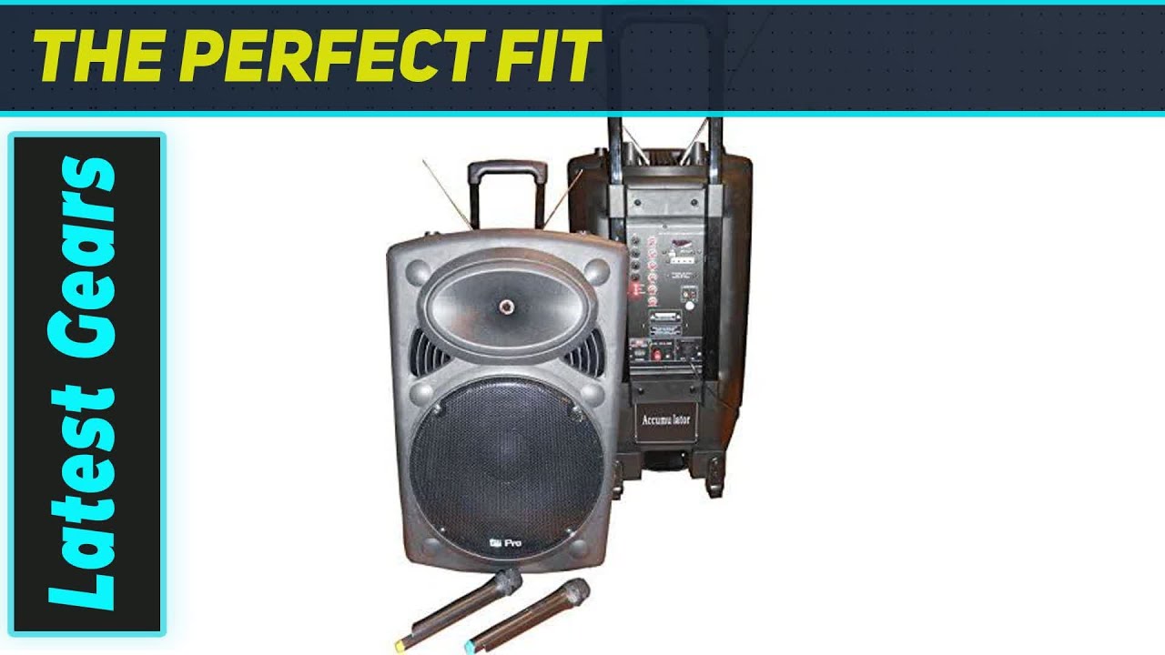 GLi Channel Studio XP15WL: The Most Versatile 15" Wireless Powered Speaker?