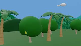Yellowdles Blender Animation - The Lion... isn't in this jungle??