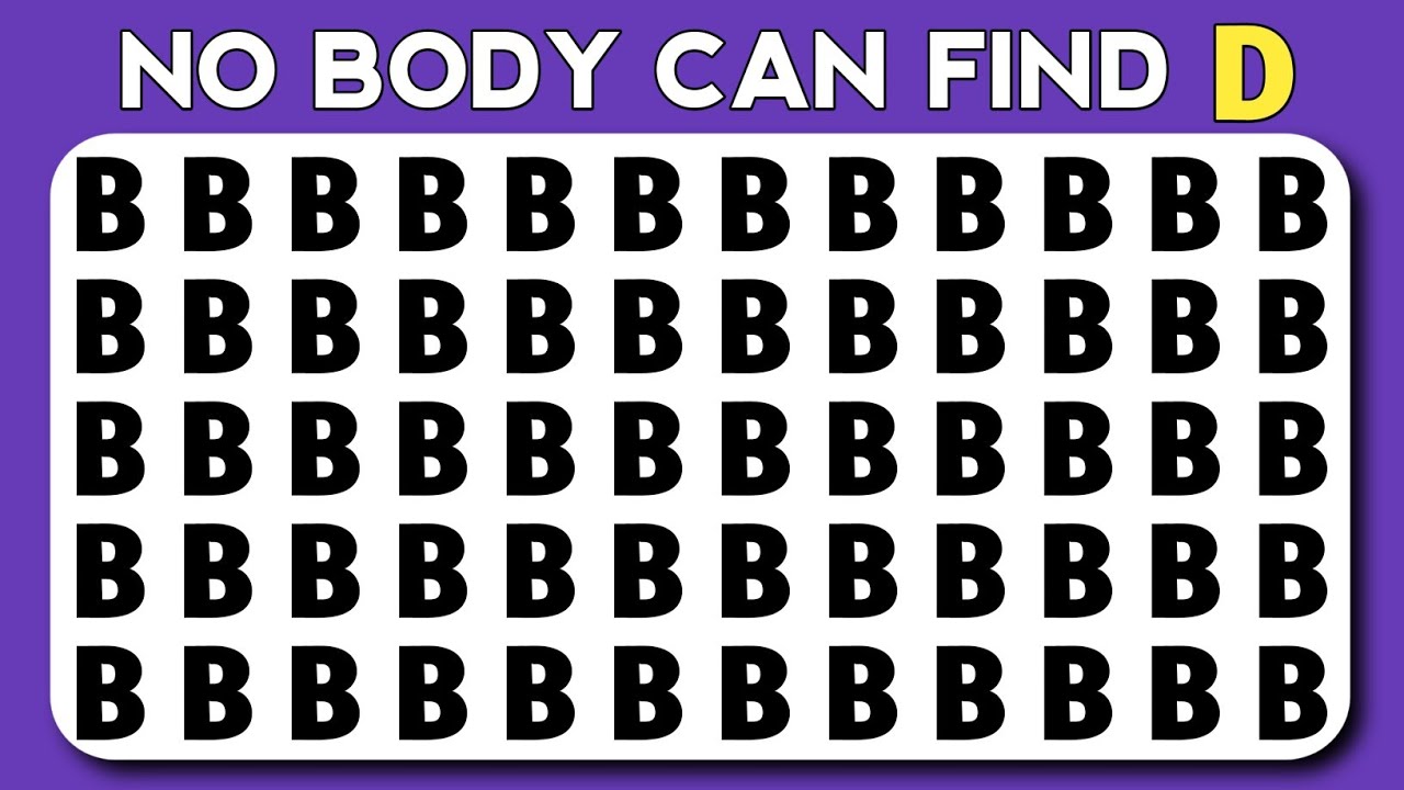 Find the Odd One Out | Number And Letter Extreme Edition | Observation ...