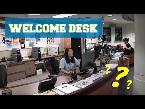 The Jccc Welcome Desk Provides Help For Students Youtube