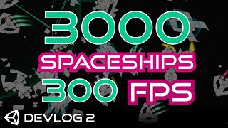 Generating an OPEN WORLD Galaxy with THOUSANDS of Spaceships // Game Devlog 2 screenshot 2