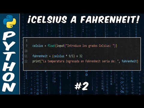 How to Convert from Celsius to Fahrenheit in Python | Easy and Fast | Exercise #2