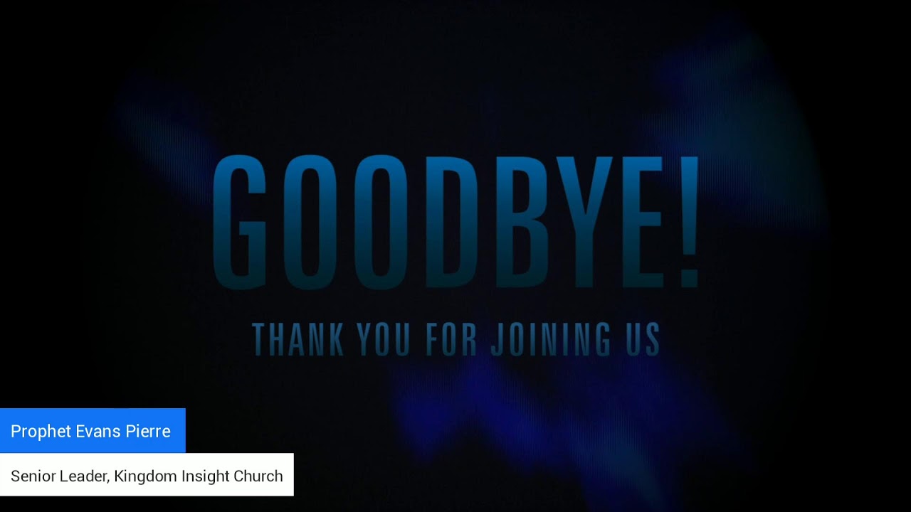 4/7/24 - Speaker: Pastor Evans Pierre - Kingdom Insight Church