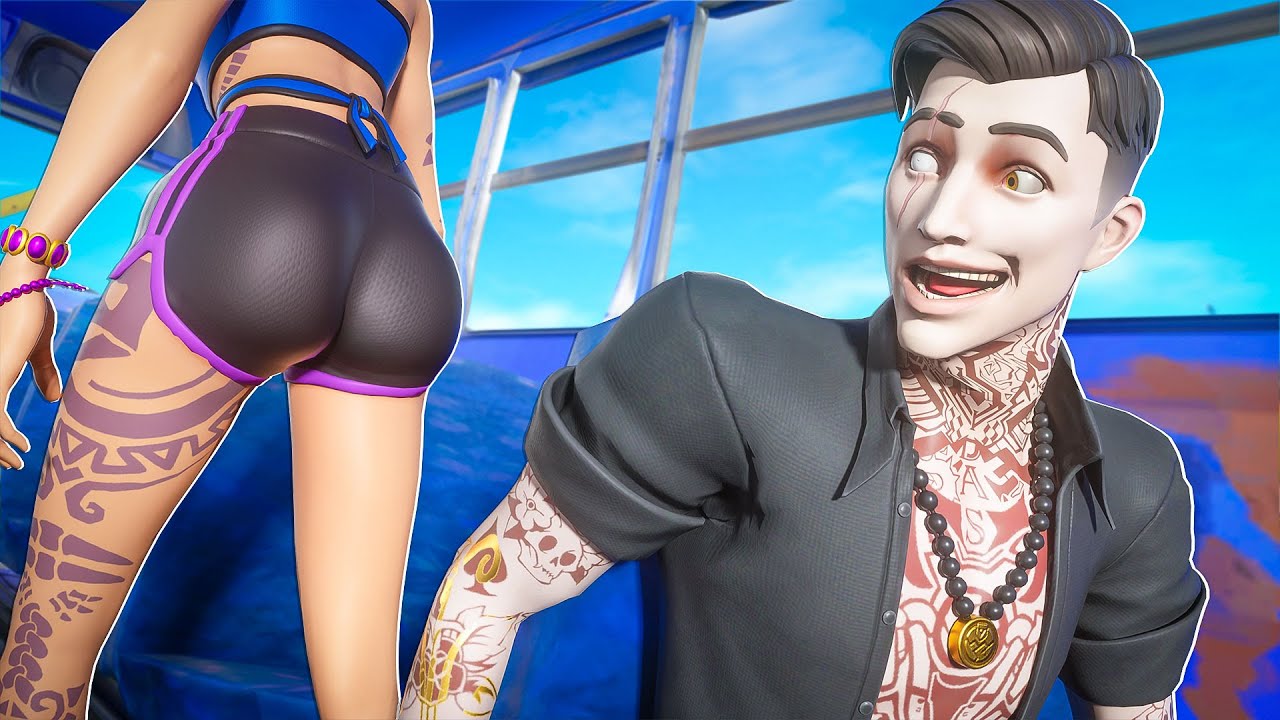 What Happens on the Battle Bus, STAYS on The Battle Bus! Fortnite Animations