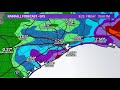 Tracking Tropical Storm Beta: Landfall timing, rainfall totals and latest path