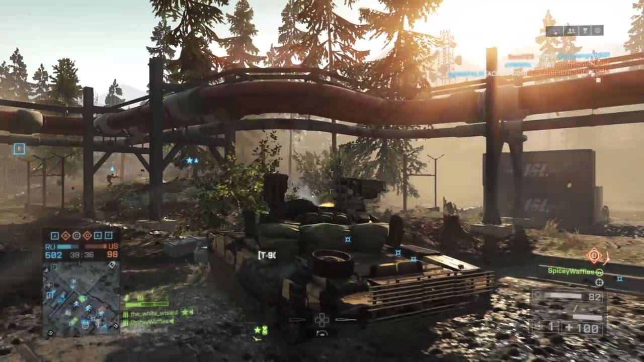 Battlefield 4 Tank Trick