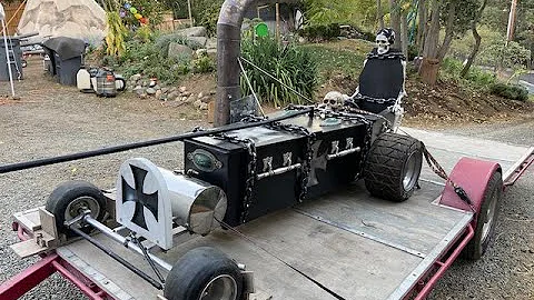 Coffin Car Build!  Halloween Ends, Munsters Jet Co...