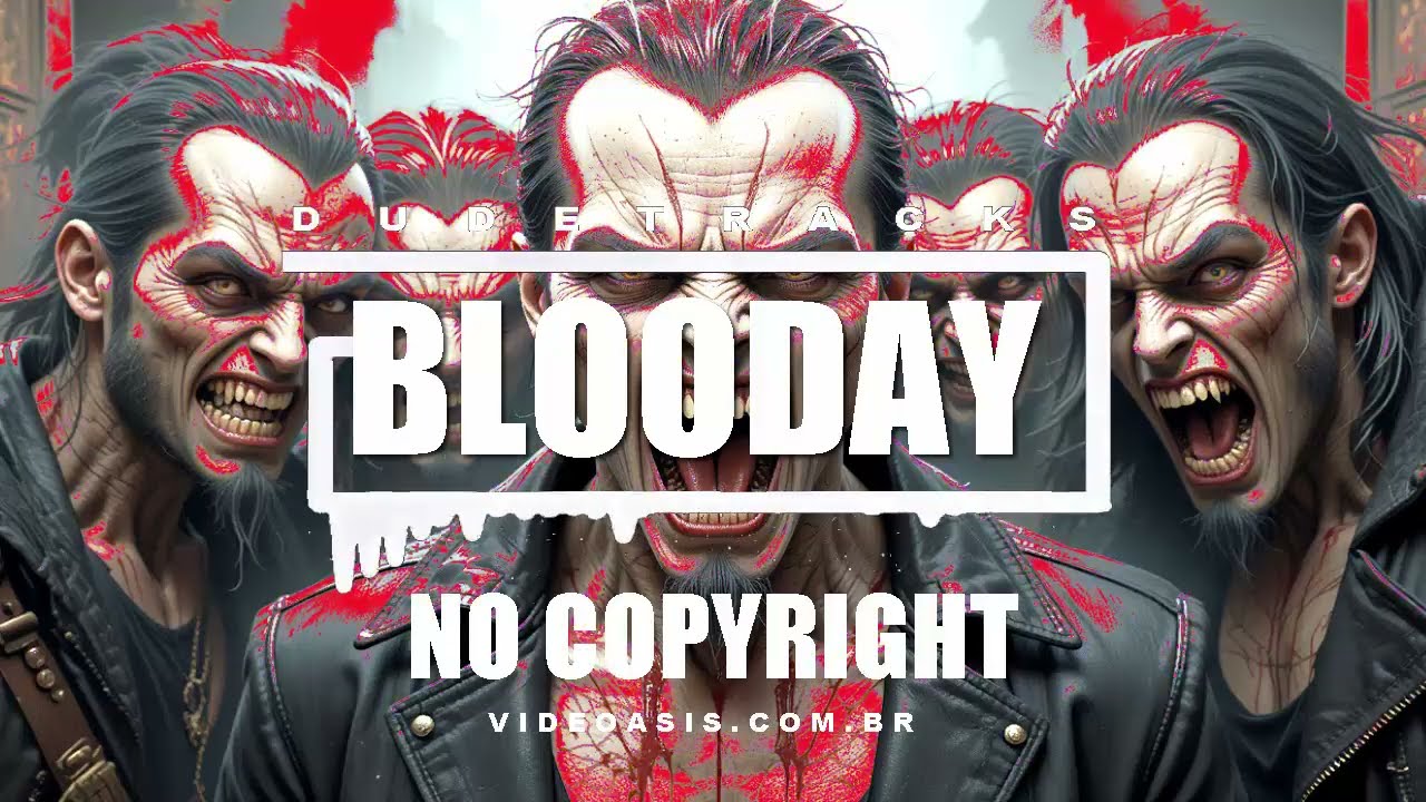 BLOODAY no copyright music track remixed by DUDETRACKS