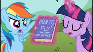 [MLP Comic Dub] Rainbow Dash's Flying School (comedy)