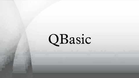 QBasic