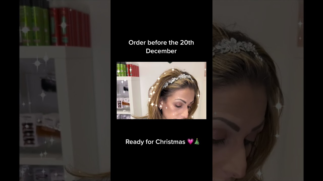 Get your sparkly hair accessories in time for christmas! 
