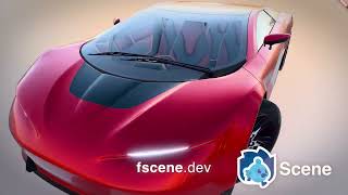 Advanced 3D materials in Flutter Scene. Clearcoat, iridescence, dispersion, and more