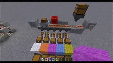 Minecraft hopper sorter improvement