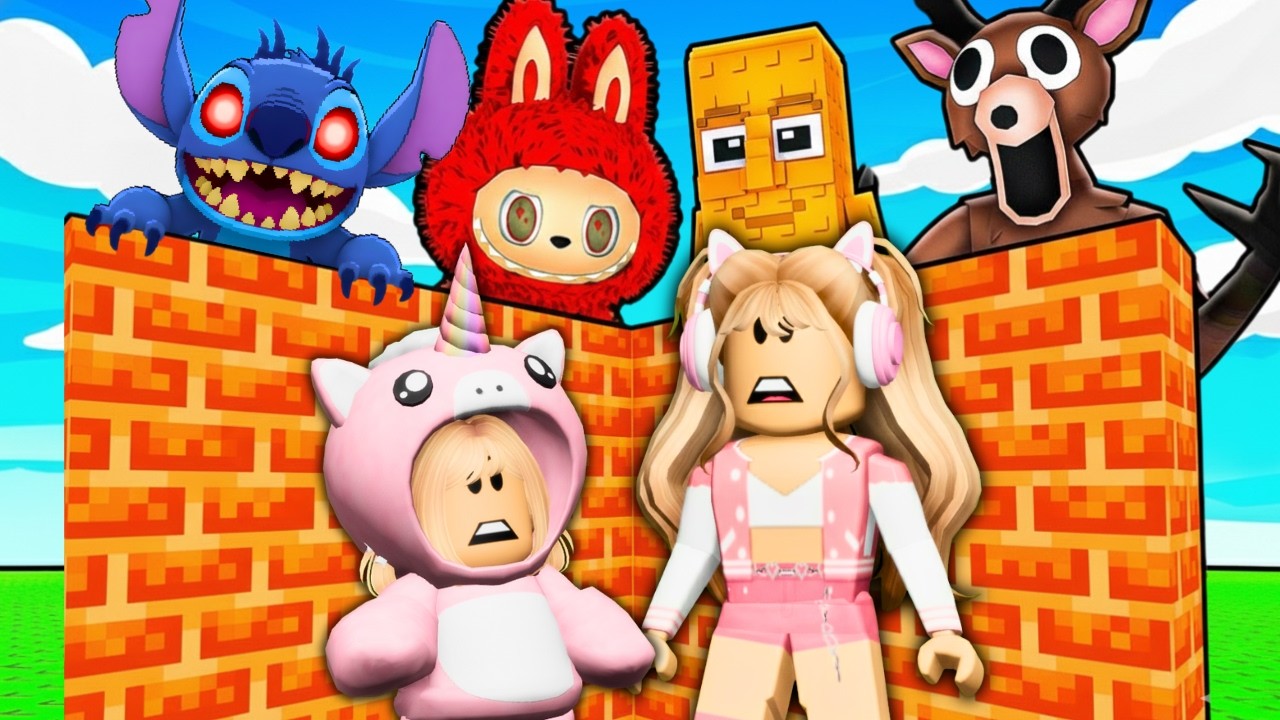 CONSTRUA RÁPIDO para SOBREVIVER aos MONSTROS do ROBLOX!