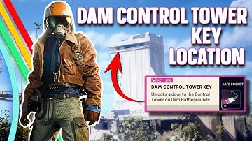 Arc Raiders Dam Control Tower Key Location (Battlegrounds Map Guide)