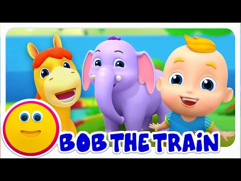 Bob The Train - Pergi Ke Kebun Binatang + Video Musik Untuk Anak Anak