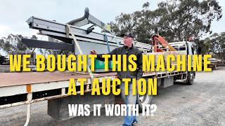 WE BOUGHT THIS MACHINE AT AUCTION WAS IT WORTH IT