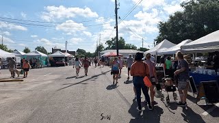 Celebrity Old Town Tomball Saturday morning walk through in 4k Profile