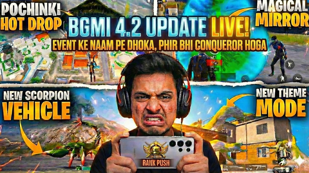 Event Ki M Ka Bsda 🤬 | Developers Ki M.K.C. | Phir Bhi Karenge Conqueror Rank Push | BGMI LIVE