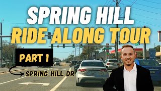 Spring Hill Florida FULL Driving Tour - LIVE Street Views (Part 1)
