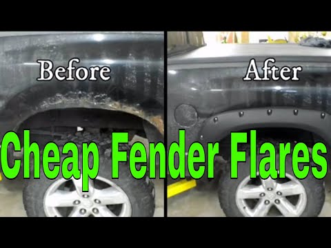 Installing eBay/Amazon fender flares on a Dodge Ram truck