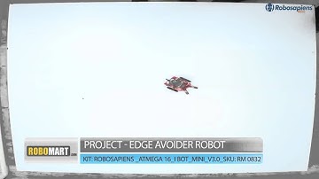 Edge Avoider Robot Using ATMEGA 16 IBOT mini V3 0
