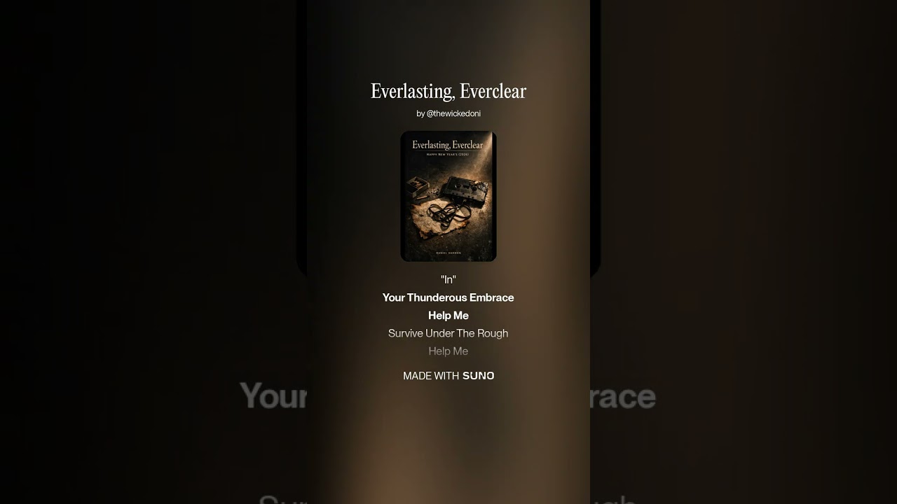 Daniel Harmon - Everlasting, Everclear (feat. Suno A.I.) 【Happy New Year's 2026】