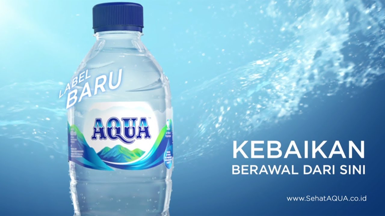 Slogan Aqua Air Mineral – Ilustrasi