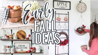 FARMHOUSE FALL HOME DECOR 2020 | DECORATE WITH ME FALL 2020 | EARLY FALL DECORATING