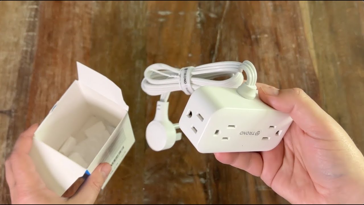🔌Trond 360° Rotating Surge Protector – The Power Strip That Bends to Your Will! | TrendPunk Review