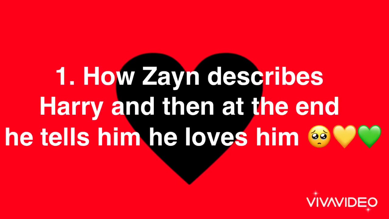 Why I believe in Zarry ~part 1~💛💚