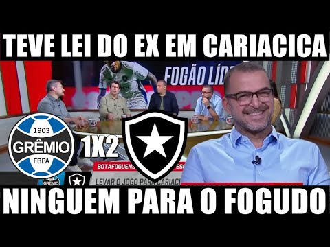 GREMIO 1 X 2 BOTAFOGO TEVE LEI DO EX EM CARIACICA! NINGUEM PARA O ...