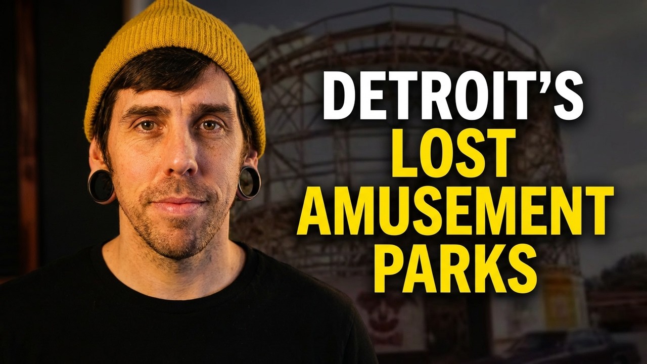 До появления авиарейсов, до появления автомагистралей — в Детройте было это.