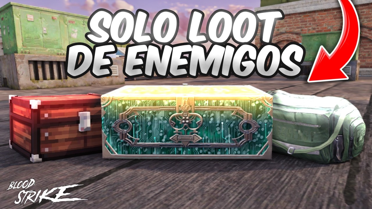 SOLO PUEDO USAR LOOT DE ENEMIGOS EN BLOODSTRIKE😱