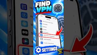 How to Find VPN & Device Management on iPhone | iOS Settings Guide