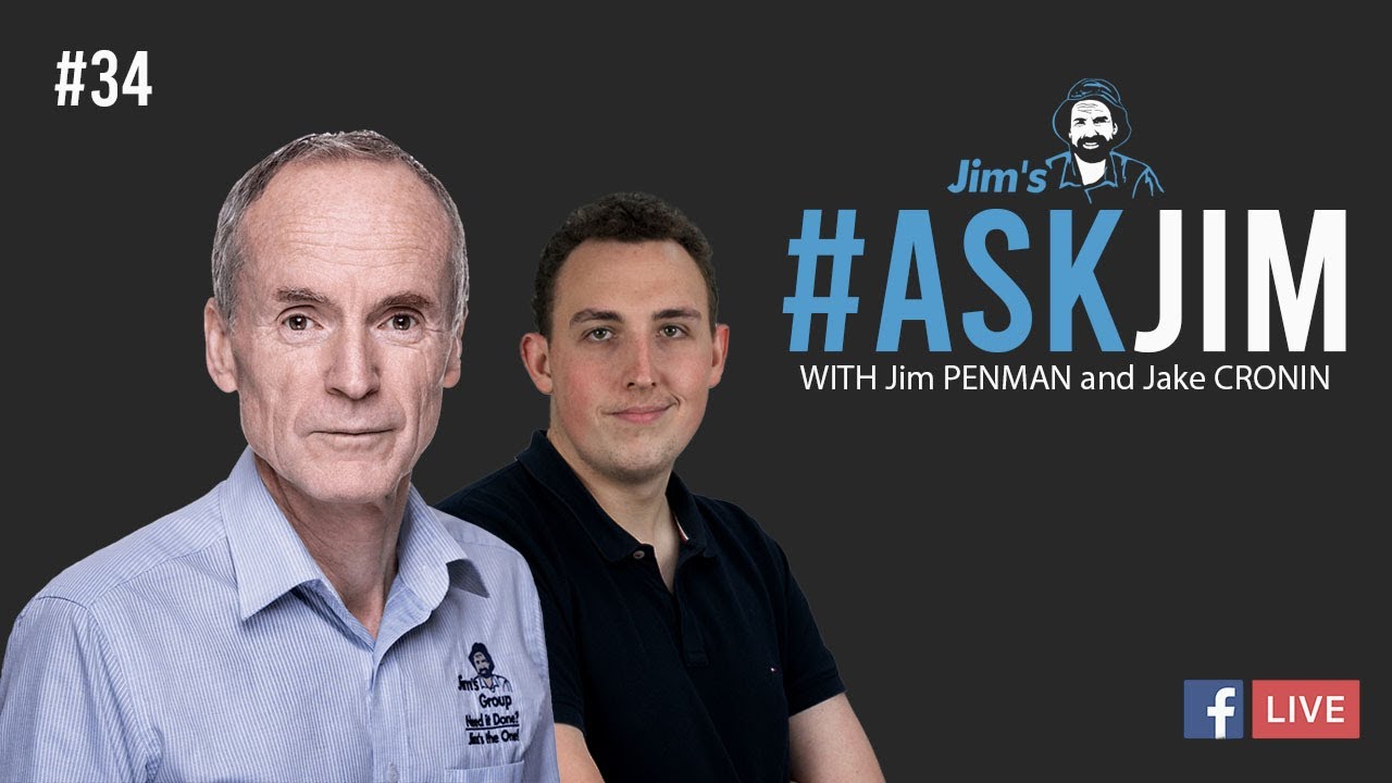 #ASKJIM FB Live Q and A with Jim 34 with Jim Penman, Heidi Schieren, David Legge