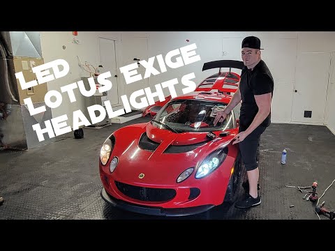 Lotus Exige LED Headlights! A Must Do!