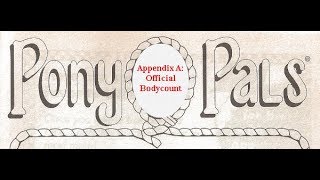 Detective Pony: Appendix A (Dramatic Reading)
