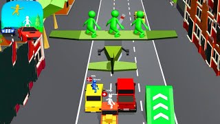 Traffic Stunt‪ !‬! Car and Jet Stunts - Police VS man Fun Stunt Game -Unlocked New War Plane Android screenshot 2
