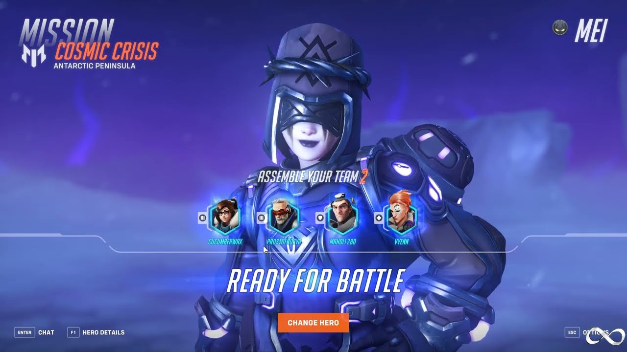Overwatch 2, Cosmic Crisis, Mei Playthrough