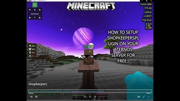 How to setup shopkeepers plugin on your aternos server free :)