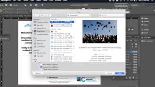 Tri fold Brochure 5of5 InDesign TUTORIAL